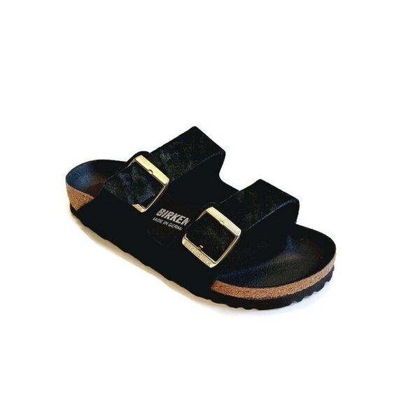 Birkenstock Shoes - Birkenstock Womens Sz 5-5.5 Arizona BS Sandals EU 36 NARROW Fit Velvet Black